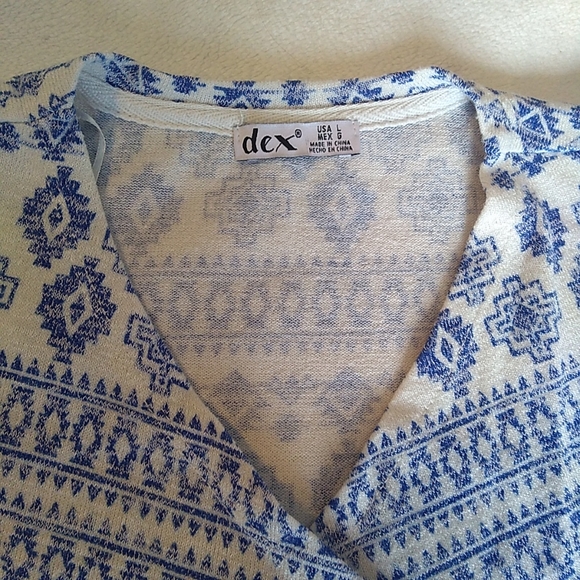 Dex Girls Waterfall Cardigan Size L - Picture 2 of 7